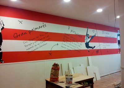 imagen de bar dedicado a QUINI en Gijón